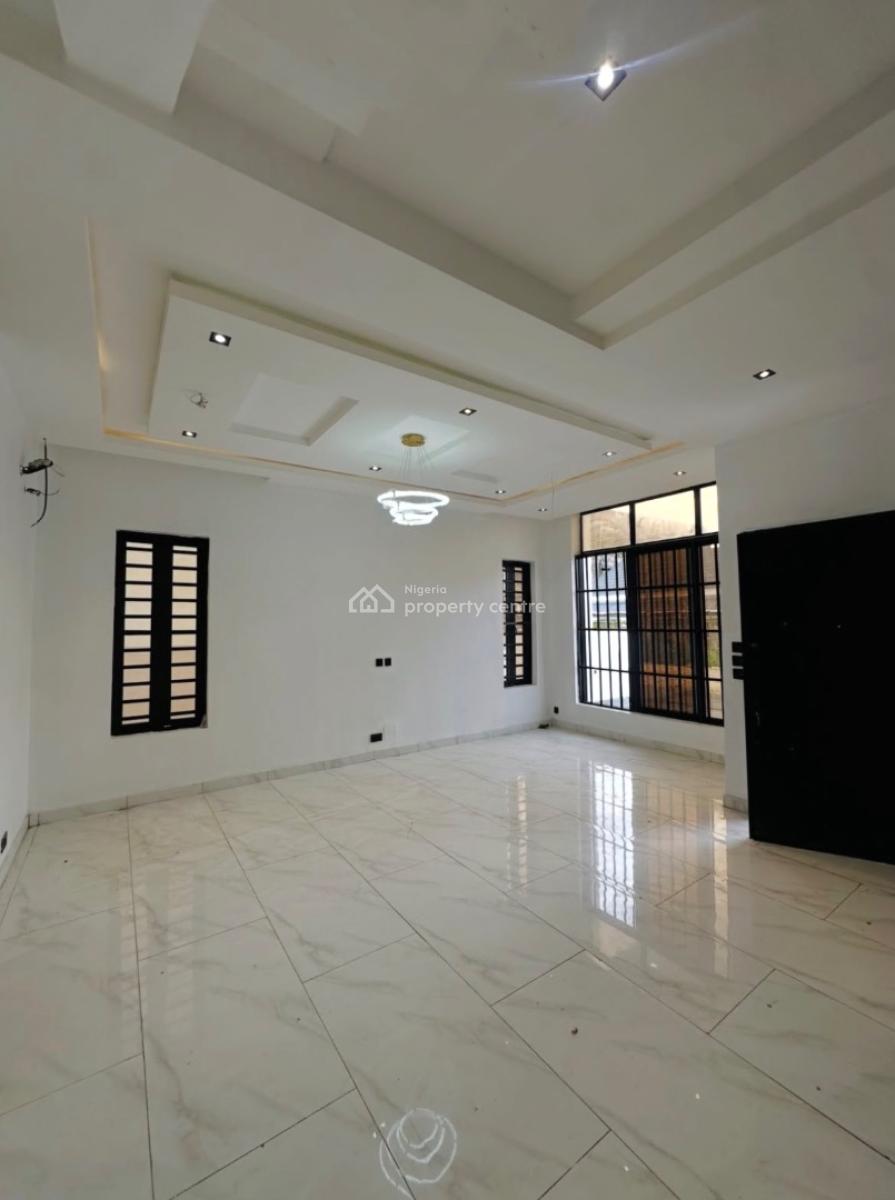 Brand New 4 Bedroom Family Home in a Very Serene & Secured Estate, Blenco Axis, Sangotedo, Ajah, Lagos, Semi-detached Duplex for Sale