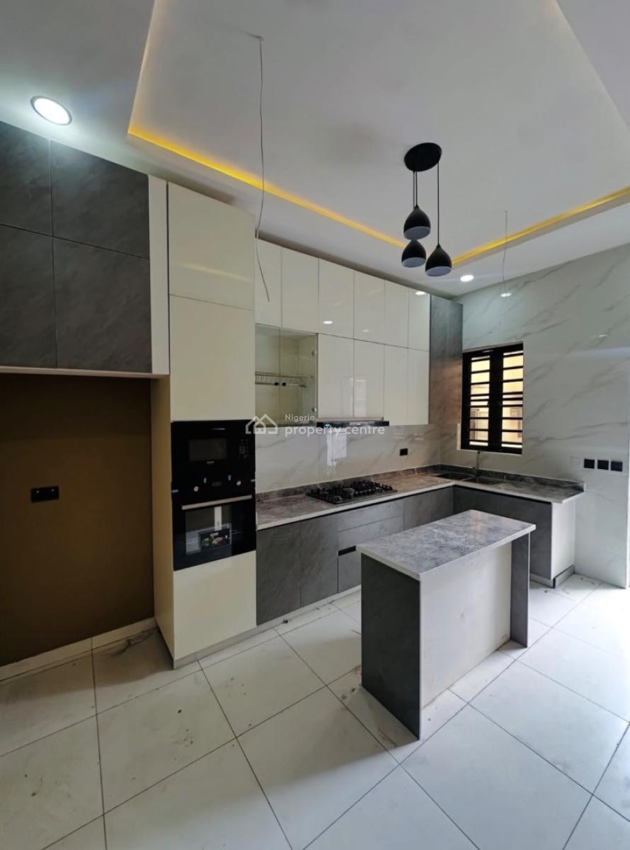 Brand New 4 Bedroom Family Home in a Very Serene & Secured Estate, Blenco Axis, Sangotedo, Ajah, Lagos, Semi-detached Duplex for Sale