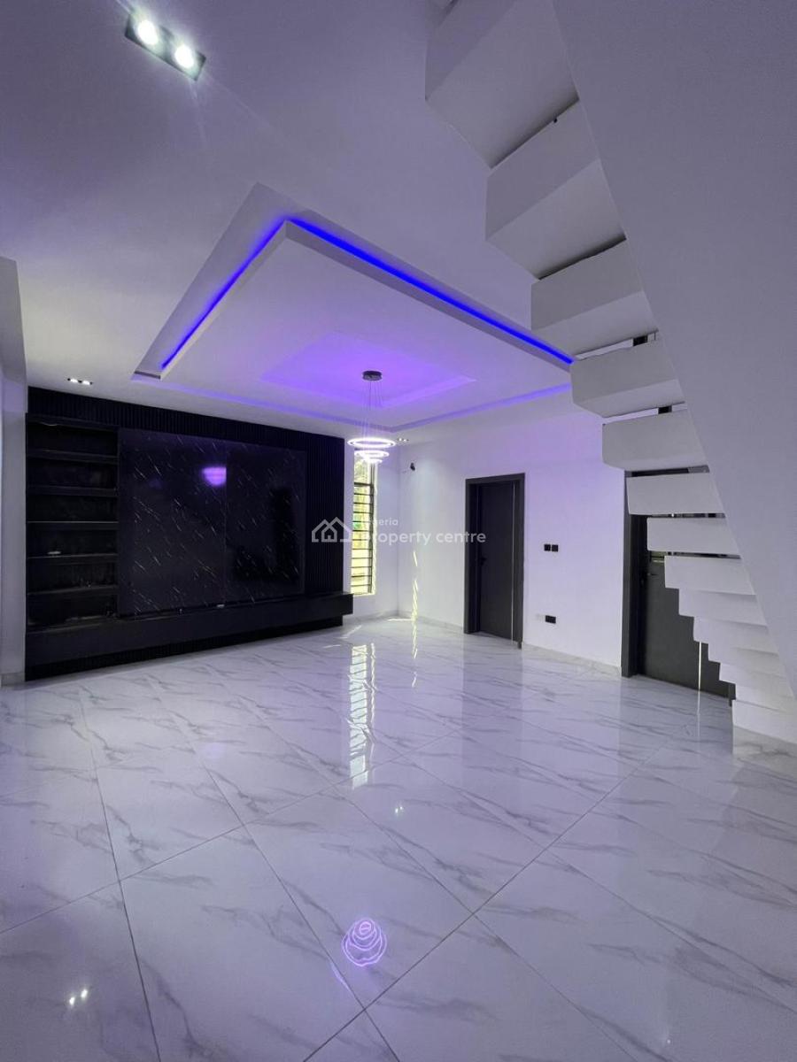 Elegant 4 Bedroom Semi Detached Duplex with a Room Bq, Ikota, Lekki, Lagos, Semi-detached Duplex for Sale