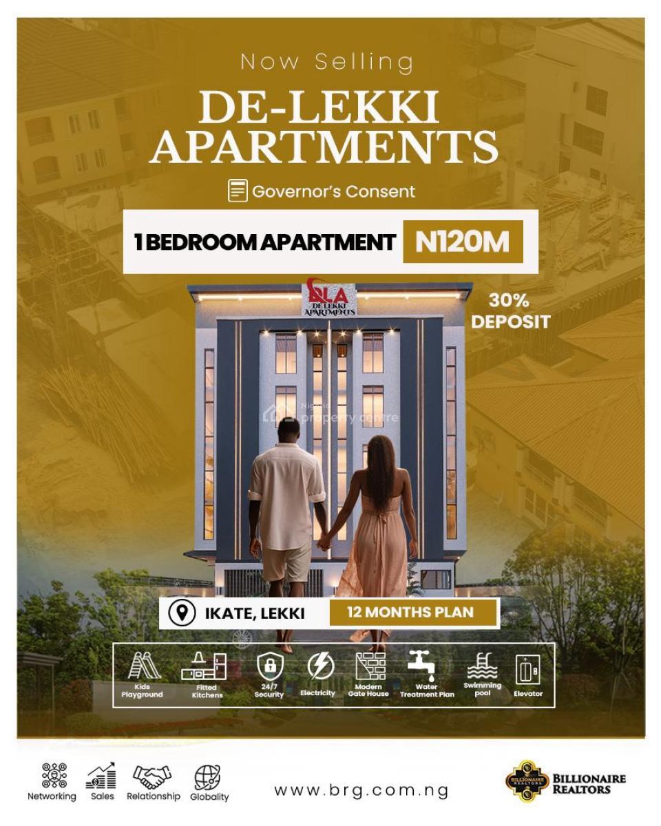 De Lekki Apartments, Ikate, Lekki, Lagos, Flat / Apartment for Sale