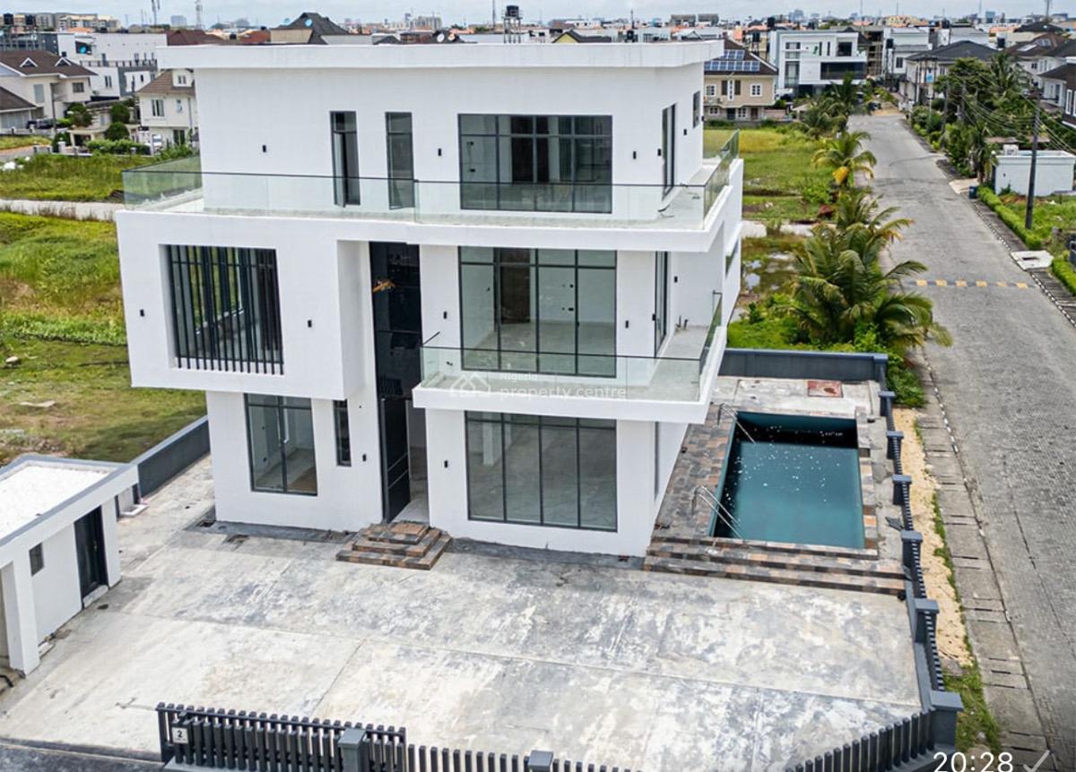 New 5 Bedroom Duplex Cenima Pool on 400sqm Victory Park Estate Osapa, Osapa Estate Lekki Lagos State, Lekki, Lagos, Detached Duplex for Sale