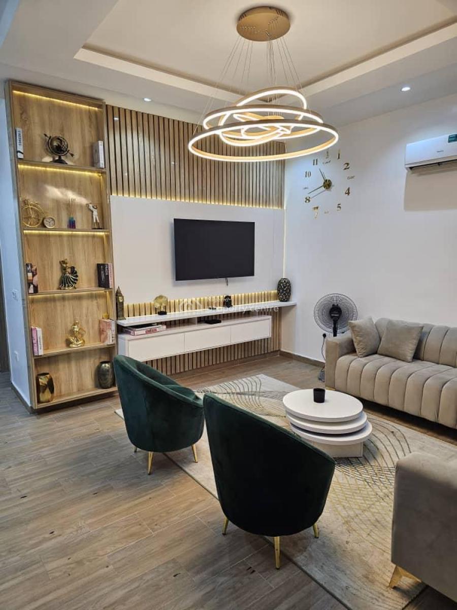 Fully Furnished 2 Bedroom Apartment with Smart Lock, Ologolo Lekki Lagos, Ologolo, Lekki, Lagos, Flat / Apartment for Rent