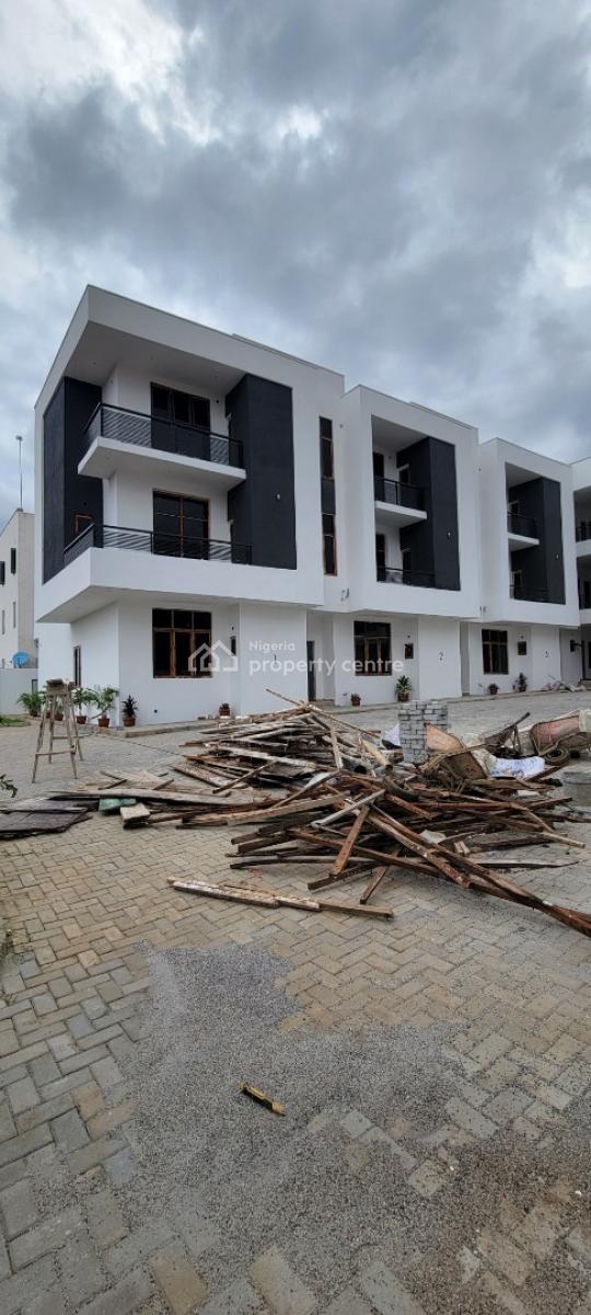 Semi-finished 4-bedroom Terrace + Bq, Katampe (main), Katampe, Abuja, Terraced Duplex for Sale