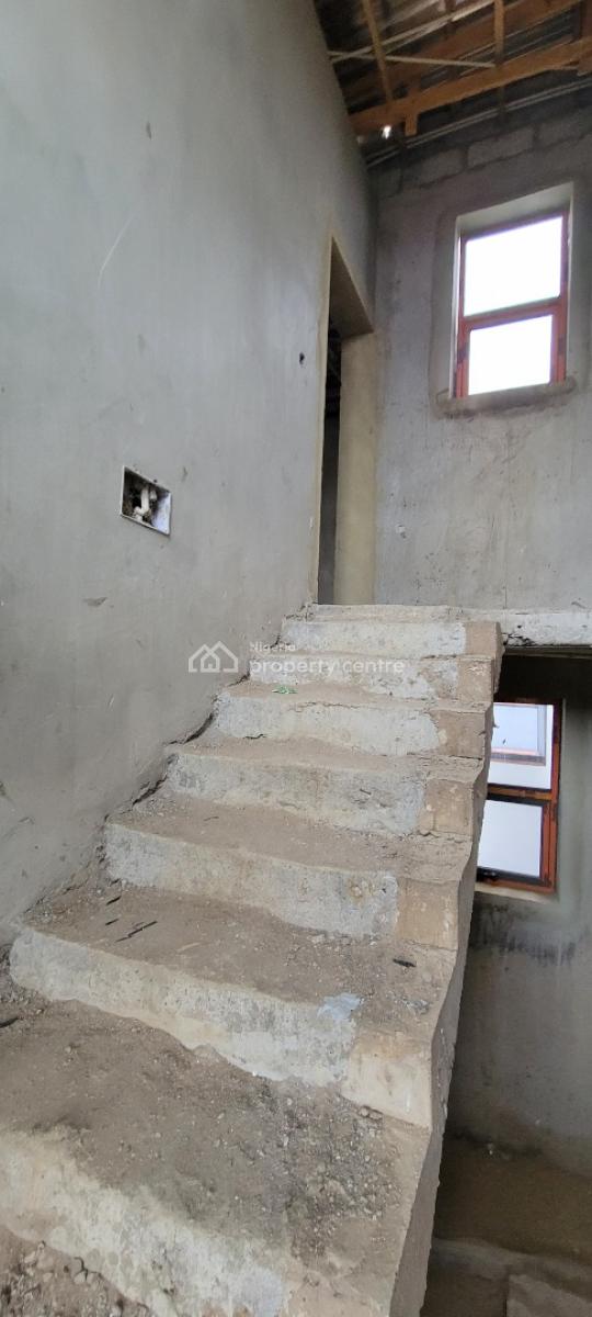 Semi-finished 4-bedroom Terrace + Bq, Katampe (main), Katampe, Abuja, Terraced Duplex for Sale