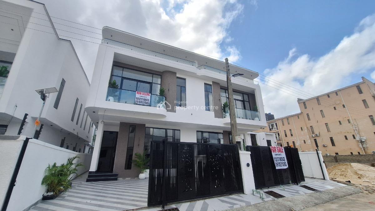 a Newly Built State of The Art 4 Bedroom Semi-detached Duplex + Bq, Ikota Gra Extension, Ikota, Lekki, Lagos, Semi-detached Duplex for Sale
