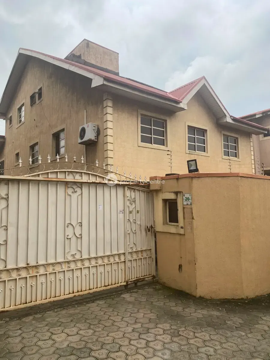 Solidly Built 5-Bedroom Detached Duplex with Gate House and 2room BQ — Omotunde Akinsola, Omole Phase 1, Ikeja, Lagos