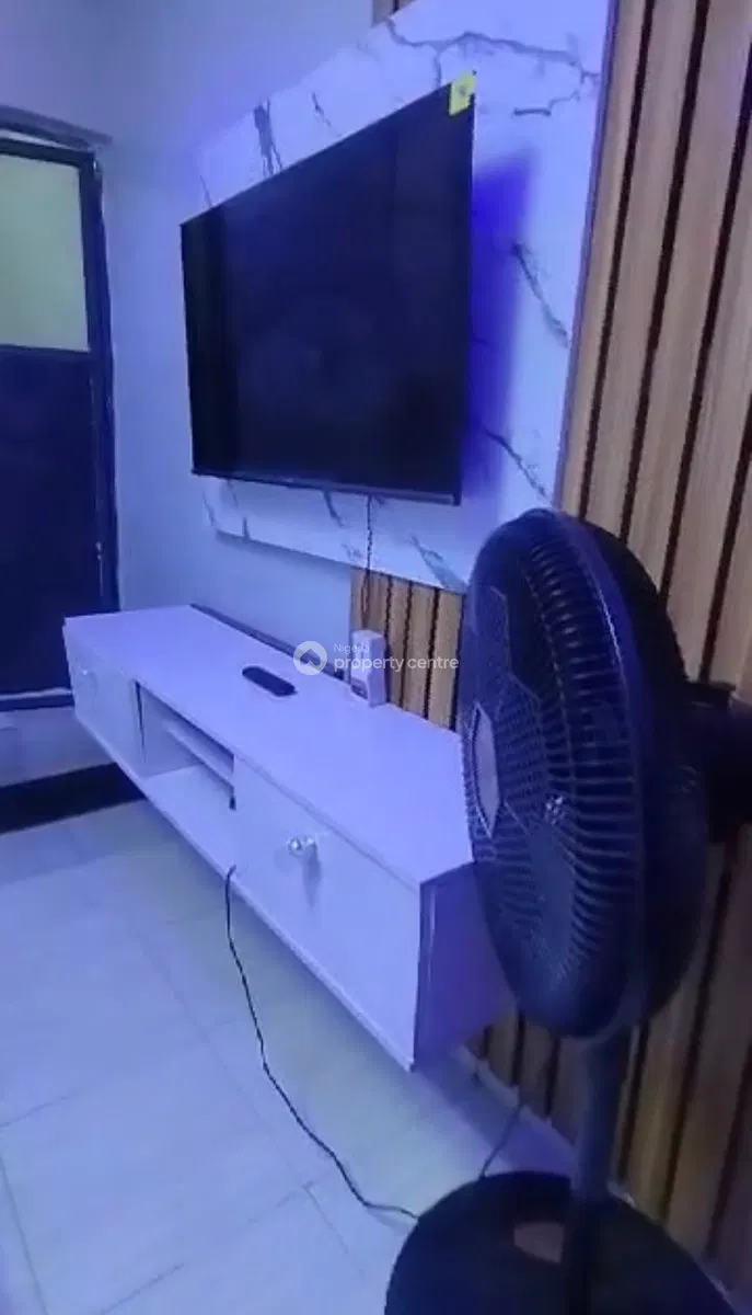 A Fully Furnished Self Contain with TV, Ac — Yaba, Lagos