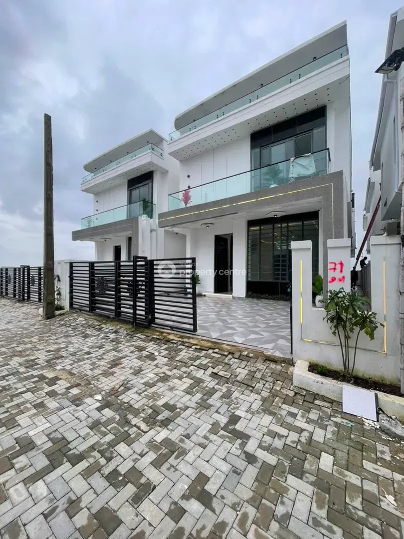 Luxury 4 Bedroom Fully Detached Duplex with a Room BQ — Ajah, Lagos