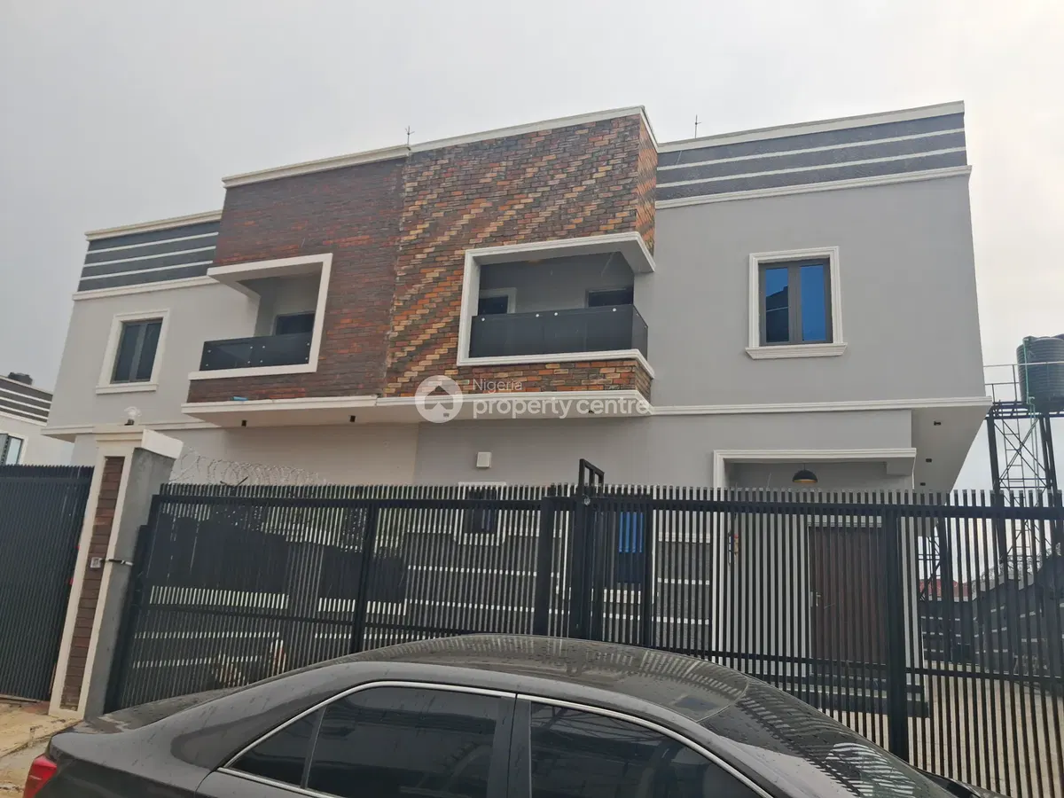 4 Bedroom Semi Detached Duplex — Voice of Nigeria Road, Airport Road, Lugbe District, Abuja