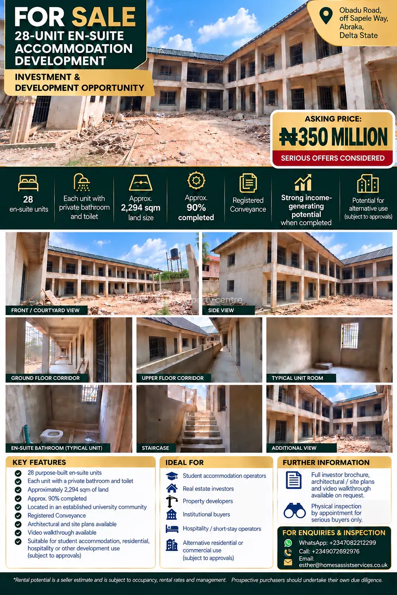 28-Unit En-Suite Accommodation Development
