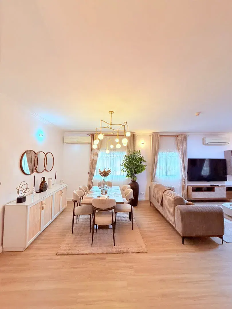 Furnished 4 Bedroom Terraced Duplex with BQ
