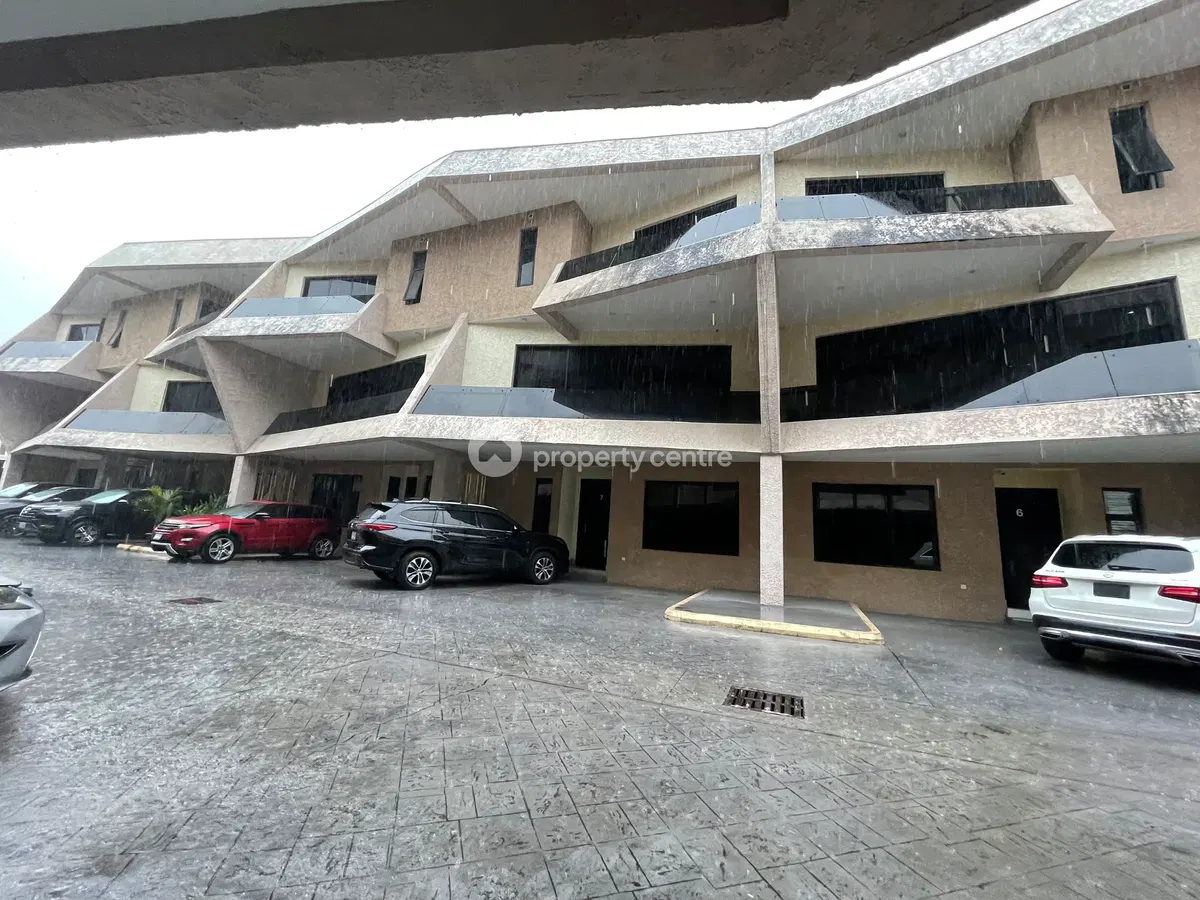 Contemporary Designed Serviced 4 Bedroom Terrace with a Room BQ — Lekki Phase 1, Lekki, Lagos