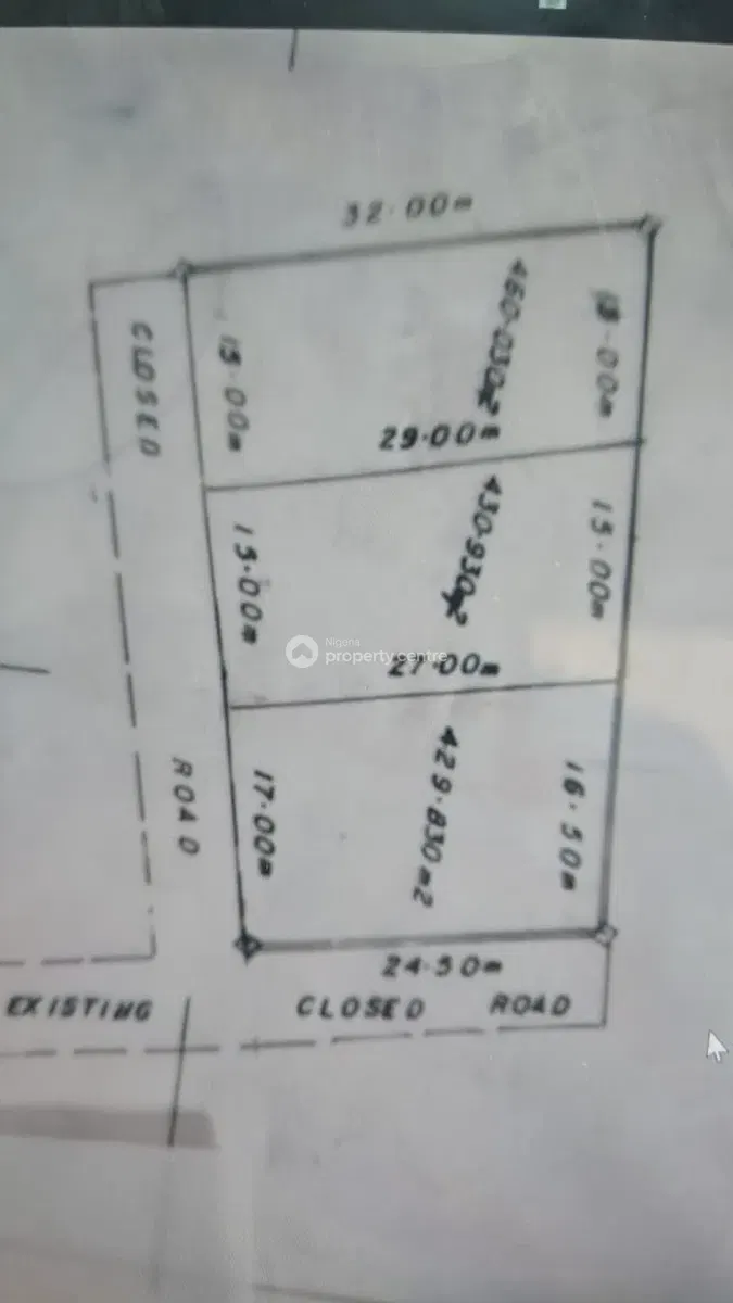 Two Plots of Solid Land (460SQM and 430SQM)