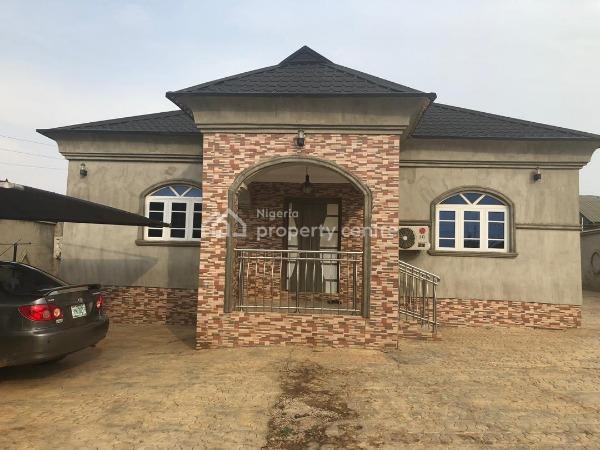 Luxury 3 Bedroom Bungalow All Furnished to Taste, Well Fenced with Optimum Interior Design on 2 Plots of Land, Oluwo Area, Egbeda Local Govt, Alakia, Ibadan, Oyo, Terraced Bungalow for Sale