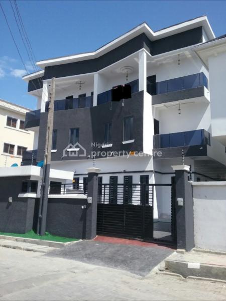 Tastefully Finished 5 Bedroom Semi Detached Duplex on Two Floors + Security House & 1 Room Bq, Idado, Lekki, Lagos, Semi-detached Duplex for Sale