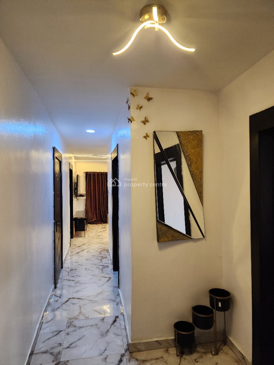 3 Bedrooms Serviced Apartment, Juli Estate, Off Kudirat Abiola Way, Oregun, Ikeja, Lagos, Flat / Apartment Short Let