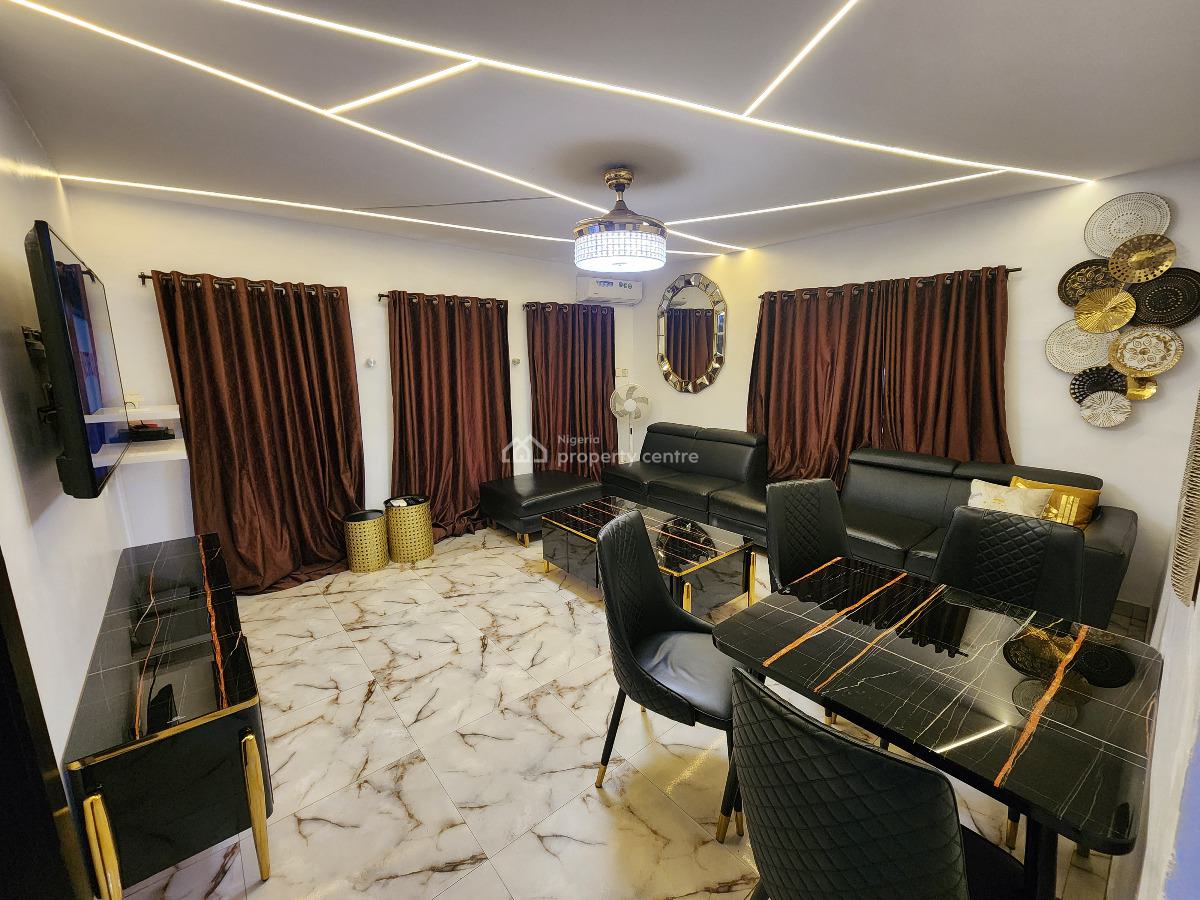 3 Bedrooms Serviced Apartment, Juli Estate, Off Kudirat Abiola Way, Oregun, Ikeja, Lagos, Flat / Apartment Short Let