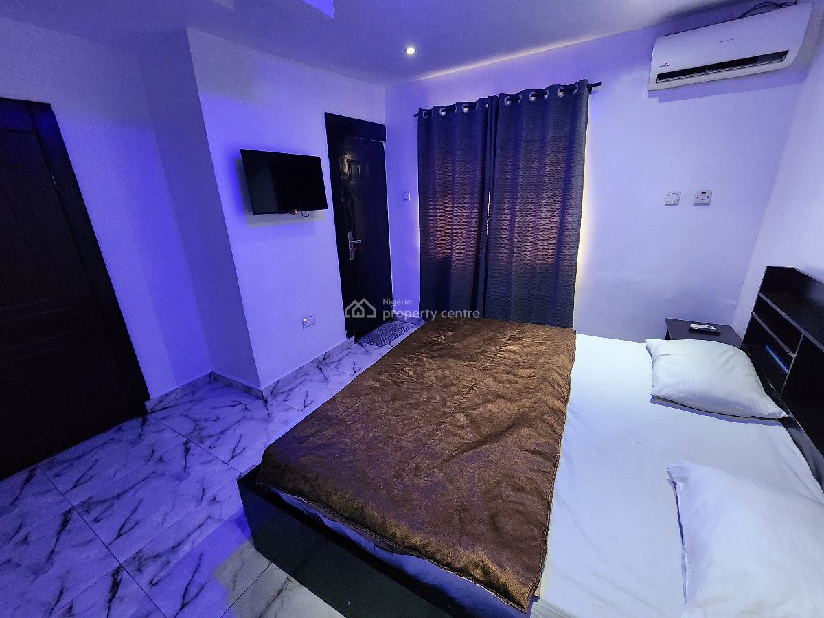2 Bedrooms Serviced Apartment, Cg Metro Apartments, Juli Estate, Off Kudirat Abiola Way, Ikeja, Lagos, Flat / Apartment Short Let