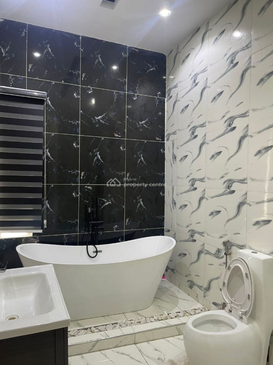 Luxury 4 Bedroom Terrace, an Excellent Facilities, Lekki Palm City, Ajah, Lagos, Terraced Duplex Short Let
