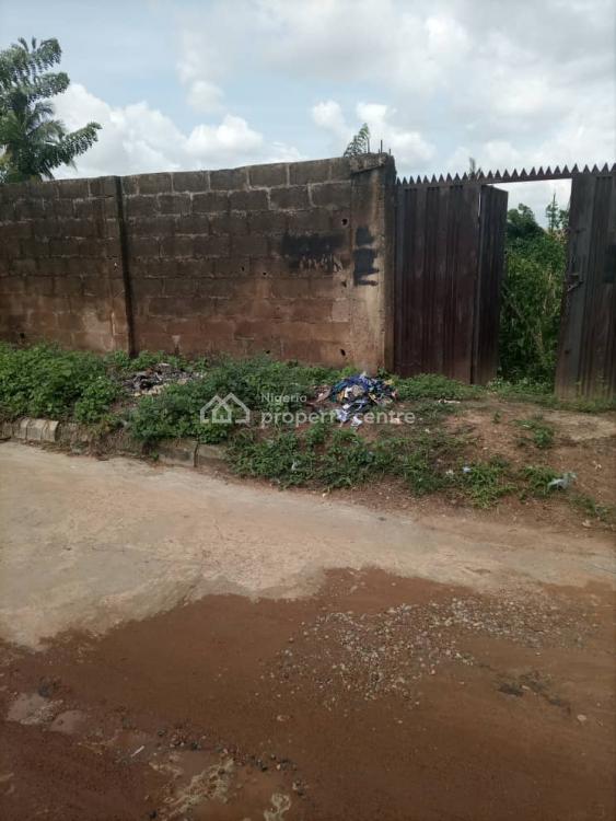 For Sale 1000sqm Land Fenced With Gate, Opp Nnpc Junction, Cele Road
