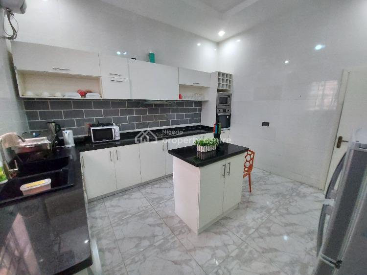 Fully Furnished & Exquisite Four (4) Bedroom Semi-detached House, Chevron, Lekki, Lagos, Semi-detached Duplex Short Let