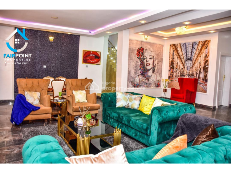 Luxury 5 Bedroom Detached Duplex, Lekki, Lagos, Flat / Apartment Short Let