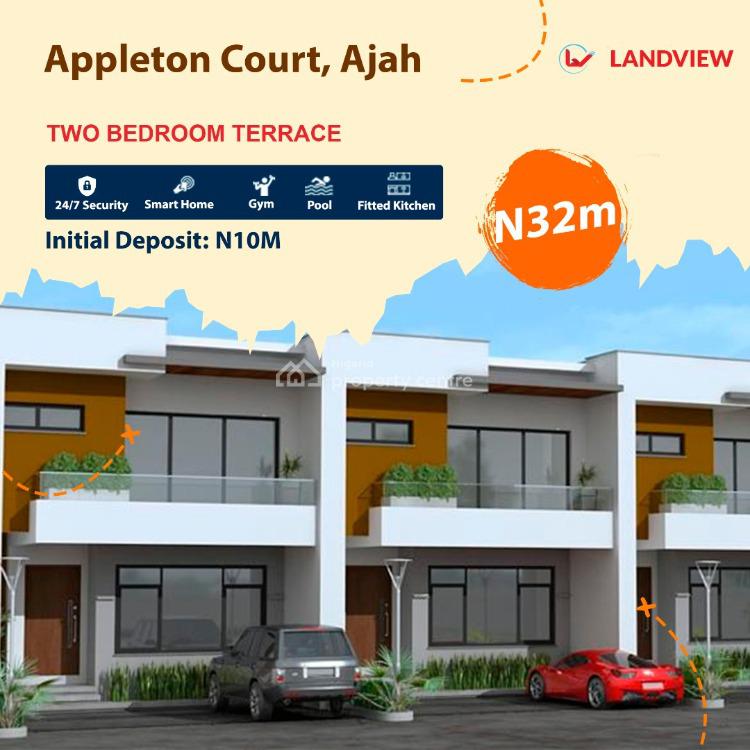 For Sale 2 Bedroom Terrace, Appleton Court, Ajah, Lagos 2 Beds, 2