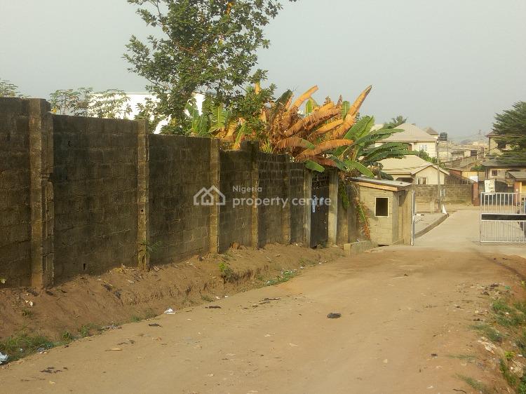 For Sale Fenced And Gated Standard Half Plot Of Land, Peace Estate, 3
