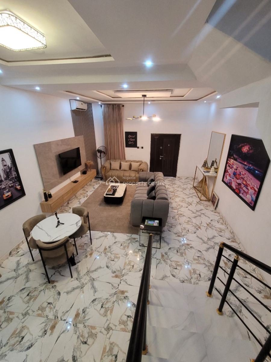Luxury Furnished Serviced 3 Bedroom Duplex  Apartment, 22a Mathew Osawemen Estate Off Aro Ologolo, Ologolo, Lekki, Lagos, Flat / Apartment Short Let