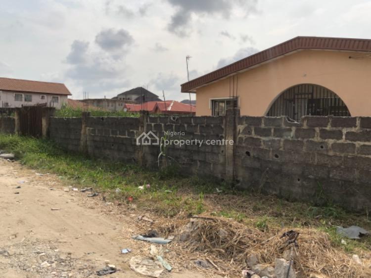 a Plot of Land(corner Piece) with a Bungalow, Greenville Estate, Badore, Ajah, Lagos, Residential Land for Sale