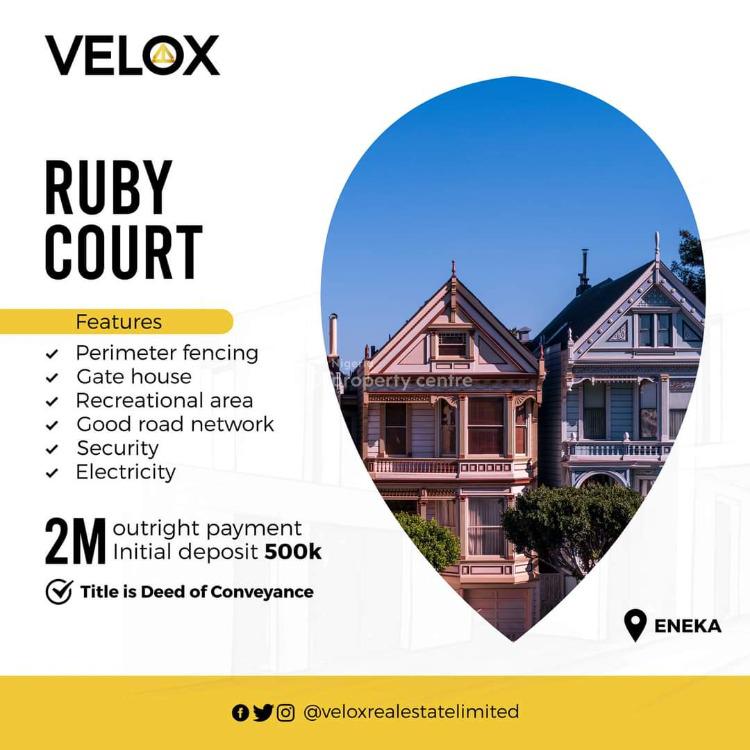 For Sale Land, Ruby Court Estate, Off Enekaigwuruta Airport Road, By