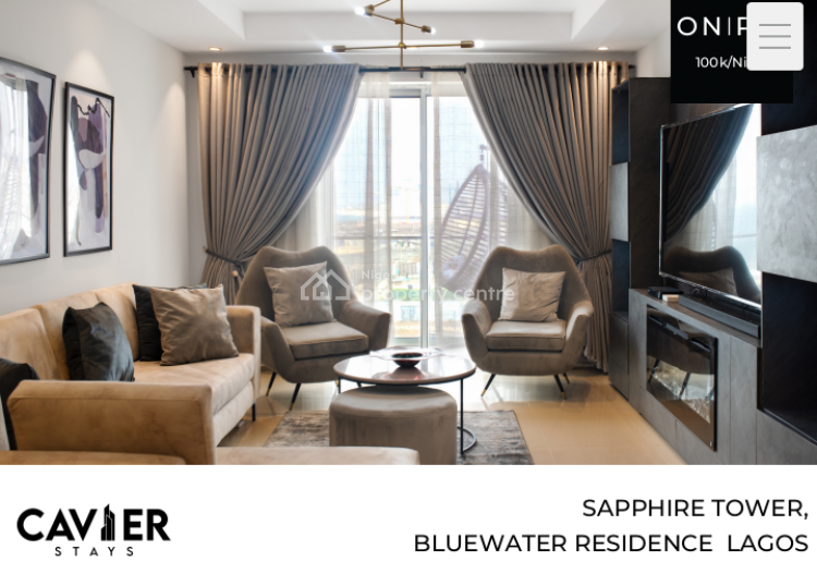 2 Bedrooms Maisonette, Interror Finishing Desigm, Lekki, Lagos, Flat / Apartment Short Let