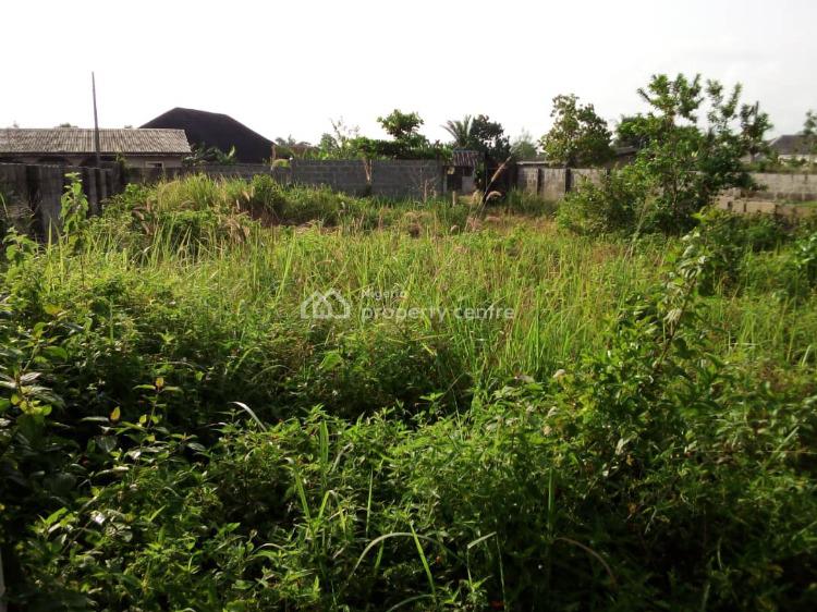 For Sale A One And Half Plot Of Land With Building To Lintel Level, Age Mowo