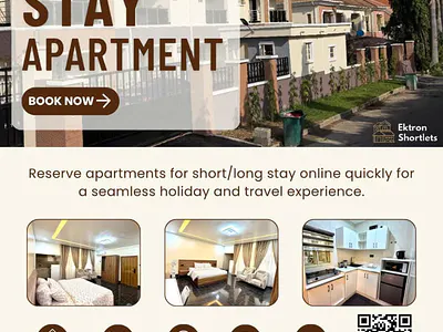 Nice Self Contained Apartment with Smart TV and Inverter