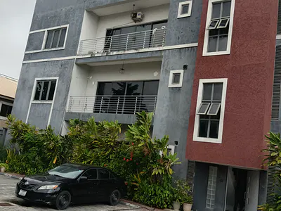 Three Bedroom Flat on the Second Floor, with Two Baths & Toilets — Lekki, Lagos