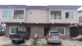 a Carcass 4 Bedroom Semi Detached Duplex Plus a Bq on Private Side, Private Side (zone), Lekki Gardens Phase Two, Ajah, Lagos, Semi-detached Duplex for Sale