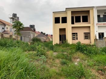 3 Bedroom Duplex with Bq Carcass, Naf Valley Estate, Asokoro District, Abuja, Semi-detached Duplex for Sale