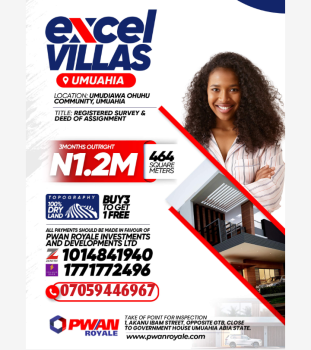 Buy 3 Plots and Get 1 Free Plot, Umudiawa Ohuhu Community, Umuahia, Abia, Mixed-use Land for Sale