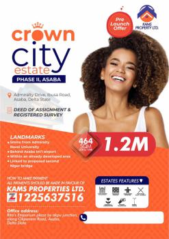 Estate Land, Crown City Estate Phase 2, Asaba, Delta, Mixed-use Land for Sale