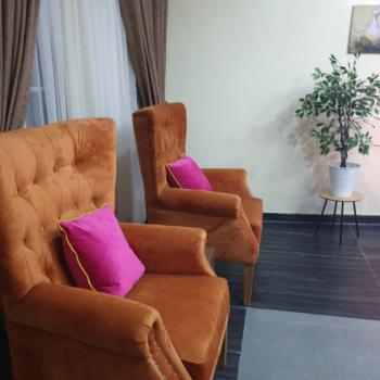 Orchid House Stylish 3 Bedroom Terrace Duplex . Ac .wifi, Van Daniels Street . Orchid Road, Lekki, Lagos, Terraced Duplex Short Let