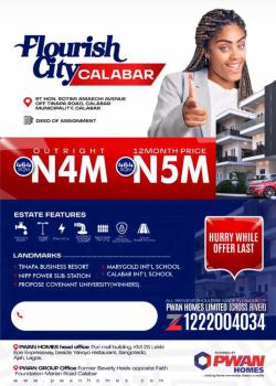 Estate Land, Flourish City Estate, Calabar, Cross River, Mixed-use Land for Sale