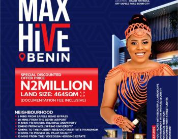 100% Dry Land with Instant Allocation, Max , Benson Idahosa University Off Sapele Road, Benin, Oredo, Edo, Mixed-use Land for Sale