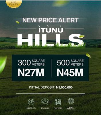 Dry Land with C of O Directly Facing The Express, Itunu Hills, Facing Lekki - Epe Expressway, Ibeju Lekki, Lagos, Residential Land for Sale