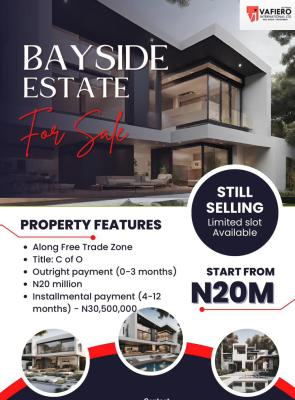 C of O Land, Affluent Life Is Here, Bayside Estate, Osoroko, Ibeju Lekki, Lagos, Mixed-use Land for Sale