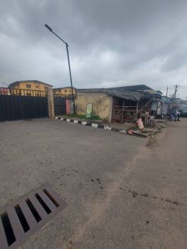 1009sqm with a 5 Bedroom Bungalow and a Large Empty Space, in a Secured, Ogba, Ikeja, Lagos, Land for Sale