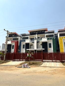 Luxury 4 Bedrooms Terraced Duplex with a Room Bq in a Serene Area, Jahi, Abuja, Terraced Duplex for Sale