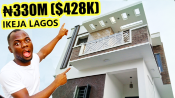 Luxury 5 Bedroom, Awuse Estate, Opebi, Ikeja, Lagos, Detached Duplex for Sale