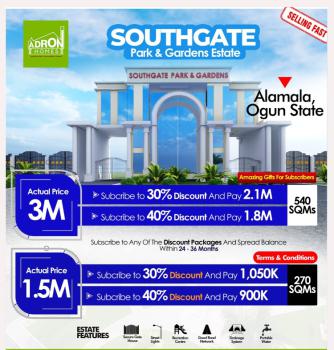 Estate Land, After Army Check Point, Southgate Park and Gardens Estate, Alamala, Abeokuta South, Ogun, Mixed-use Land for Sale