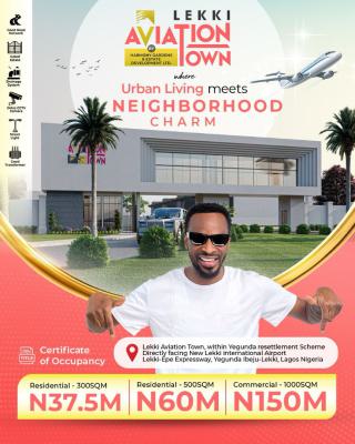 Land on The Expressway, with Certificate of Occupancy, Aviation Town, Lekki - Epe Expressway, Lekki Expressway, Lekki, Lagos, Mixed-use Land for Sale