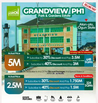 Estate Land on Promo Discount, Grandview Park and Gardens Phase 1 Ext. Estate, Sokoto Road, Atan Ota, Ado-odo/ota, Ogun, Mixed-use Land for Sale